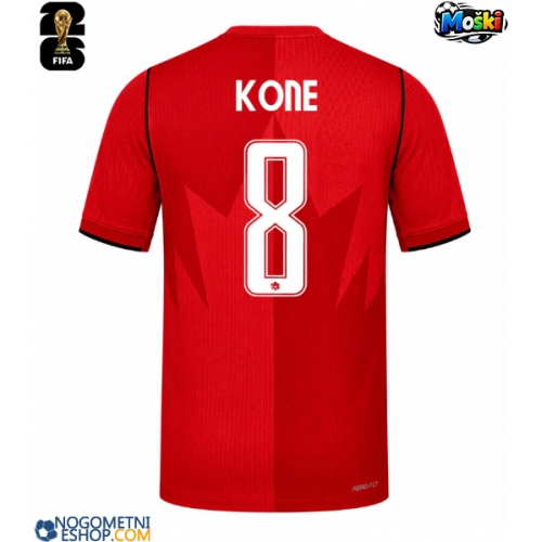 Moški Nogometni dresi Kanada Ismael Kone #8 Domači SP 2026 Kratek Rokav